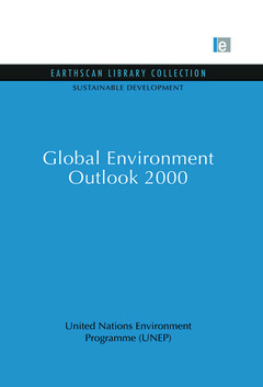 Couverture de l’ouvrage Global Environment Outlook 2000