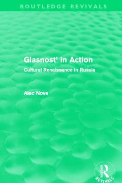 Couverture de l’ouvrage Glasnost in Action (Routledge Revivals)