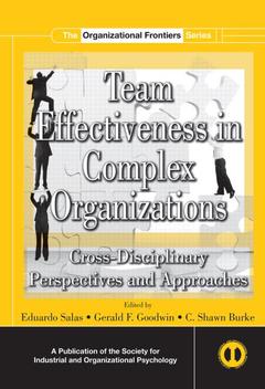 Cover of the book Team Effectiveness In Complex Organizations