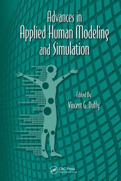 Couverture de l’ouvrage Advances in Applied Human Modeling and Simulation