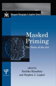 Couverture de l’ouvrage Masked Priming