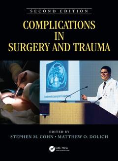 Couverture de l’ouvrage Complications in Surgery and Trauma
