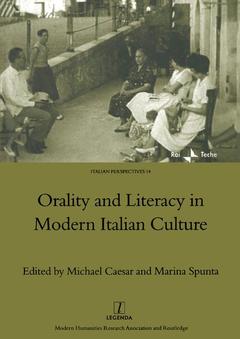 Cover of the book Orality and Literacy in Modern Italian Culture