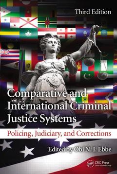 Couverture de l’ouvrage Comparative and International Criminal Justice Systems