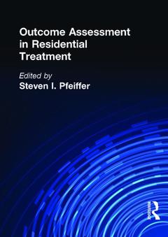 Couverture de l’ouvrage Outcome Assessment in Residential Treatment