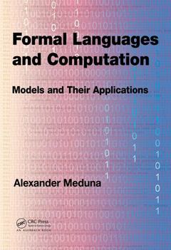 Couverture de l’ouvrage Formal Languages and Computation
