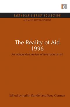 Couverture de l’ouvrage The Reality of Aid 1996