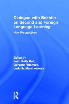 Couverture de l’ouvrage Dialogue With Bakhtin on Second and Foreign Language Learning