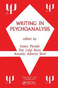 Couverture de l’ouvrage Writing in Psychoanalysis
