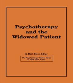 Couverture de l’ouvrage Psychotherapy and the Widowed Patient