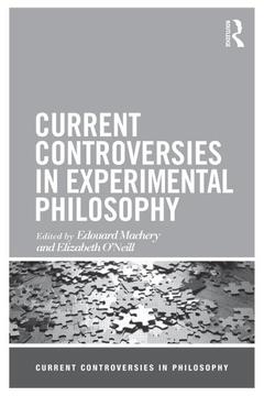 Couverture de l’ouvrage Current Controversies in Experimental Philosophy