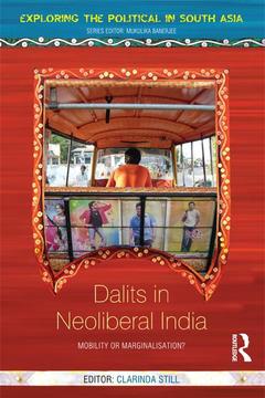 Couverture de l’ouvrage Dalits in Neoliberal India
