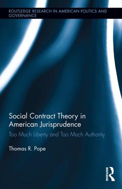 Couverture de l’ouvrage Social Contract Theory in American Jurisprudence