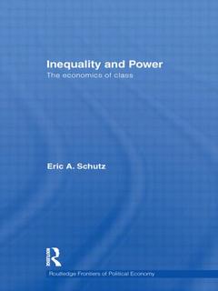Couverture de l’ouvrage Inequality and Power