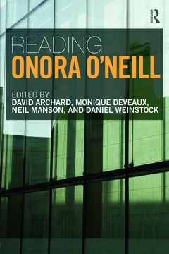 Couverture de l’ouvrage Reading Onora O'Neill