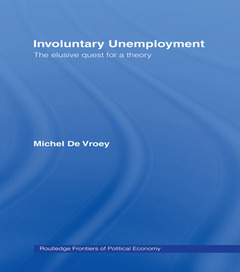 Couverture de l’ouvrage Involuntary Unemployment