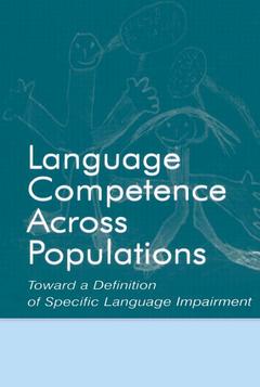Couverture de l’ouvrage Language Competence Across Populations