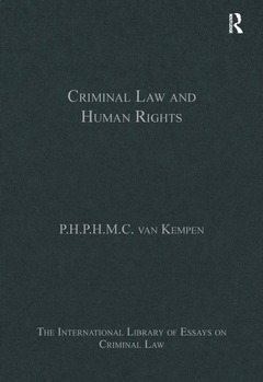 Couverture de l’ouvrage Criminal Law and Human Rights
