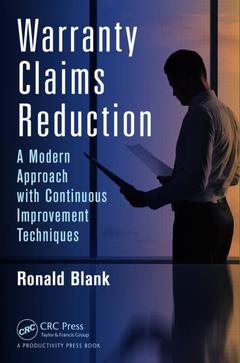 Cover of the book Warranty Claims Reduction