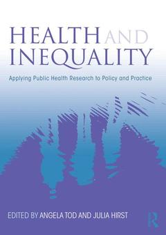 Couverture de l’ouvrage Health and Inequality