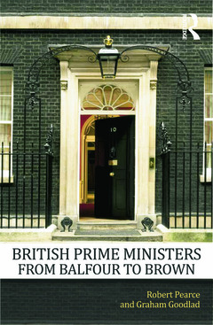 Couverture de l’ouvrage British Prime Ministers From Balfour to Brown