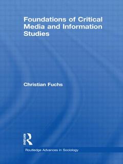 Couverture de l’ouvrage Foundations of Critical Media and Information Studies