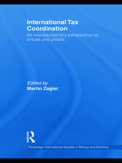 Couverture de l’ouvrage International Tax Coordination
