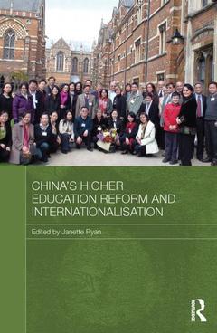 Couverture de l’ouvrage China's Higher Education Reform and Internationalisation