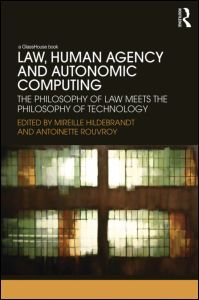 Couverture de l’ouvrage Law, Human Agency and Autonomic Computing