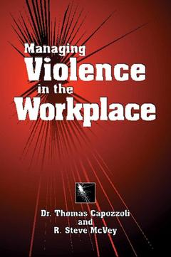 Couverture de l’ouvrage Managing Violence in the Workplace