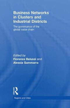 Couverture de l’ouvrage Business Networks in Clusters and Industrial Districts