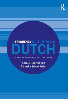 Couverture de l’ouvrage A Frequency Dictionary of Dutch