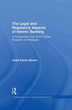 Cover of the book The Legal and Regulatory Aspects of Islamic Banking