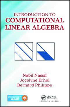 Couverture de l’ouvrage Introduction to Computational Linear Algebra