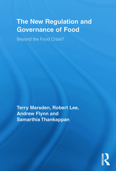 Couverture de l’ouvrage The New Regulation and Governance of Food