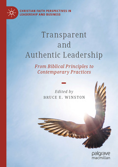 Couverture de l’ouvrage Transparent and Authentic Leadership