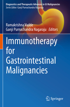 Couverture de l’ouvrage Immunotherapy for Gastrointestinal Malignancies