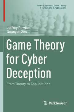 Couverture de l’ouvrage Game Theory for Cyber Deception