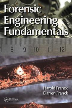 Couverture de l’ouvrage Forensic Engineering Fundamentals