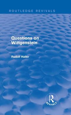 Cover of the book Questions on Wittgenstein (Routledge Revivals)