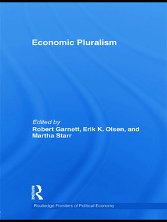 Couverture de l’ouvrage Economic Pluralism