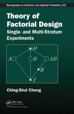 Cover of the book Theory of Factorial Design