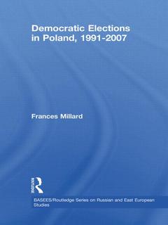 Couverture de l’ouvrage Democratic Elections in Poland, 1991-2007
