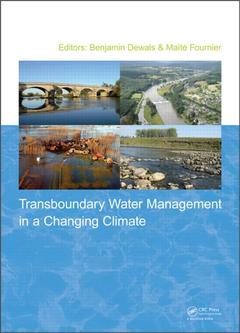 Couverture de l’ouvrage Transboundary Water Management in a Changing Climate