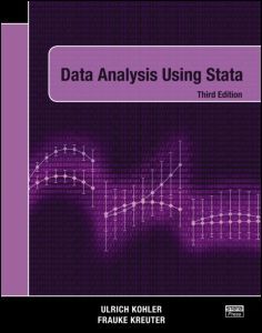 Cover of the book Data Analysis Using Stata, Third Edition