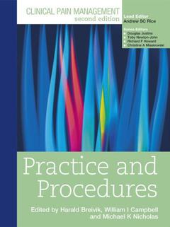 Couverture de l’ouvrage Clinical Pain Management : Practice and Procedures