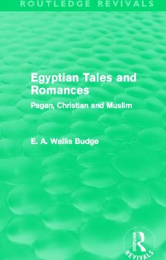 Couverture de l’ouvrage Egyptian Tales and Romances (Routledge Revivals)