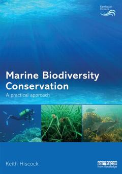 Couverture de l’ouvrage Marine Biodiversity Conservation
