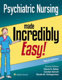 Cover of the book Psychiatric Nursing Made Incredibly Easy