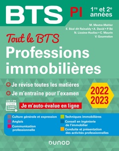 Cover of the book Tout le BTS Professions immobilières - 2022-2023